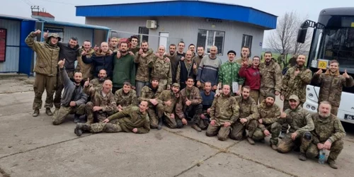 Un nou schimb de prizonieri între Ucraina şi Rusia. Foto: Twitter/ Andrii Iermak