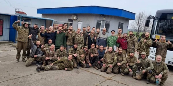 Un nou schimb de prizonieri între Ucraina şi Rusia. Foto: Twitter/ Andrii Iermak