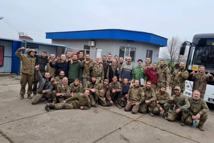 Rusia şi Ucraina au făcut schimb de prizonieri şi cu doi ani în urmă. FOTO: X