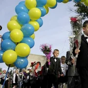 prima zi de scoala ucraina foto afp