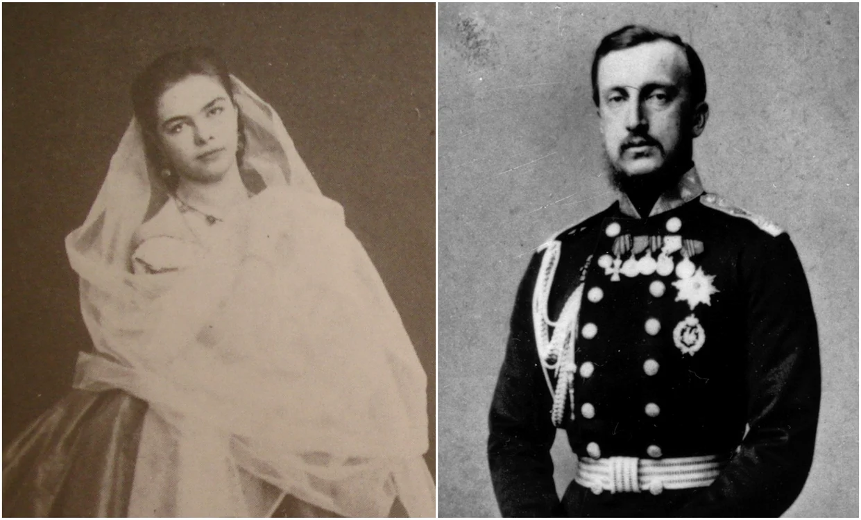 Marele Duce Nicolae Nicolaevici Romanov și amanta lui, balerina Caterina Chislova   FOTO Profimedia jpg