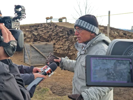 Descoperiri arheologice pe platoul „Dumbravă” (© Facebook / Muzeul Vrancei)