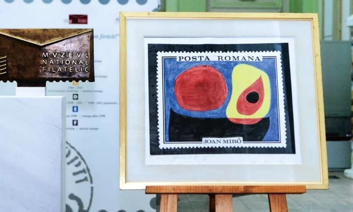 Acuarelă Joan Miró donată României lui Ceauşescu jpeg