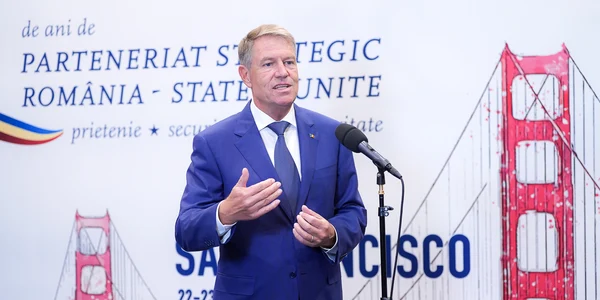 Klaus Iohannis in San Francisco FOTO Presidency jpg