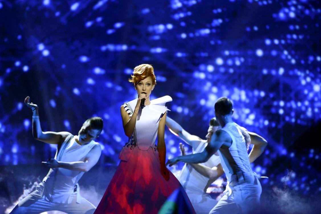 Aliona Moon pe scena de la Malmo. FOTO eurovision.tv