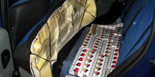 Țigările au fost confiscate de oamenii legii