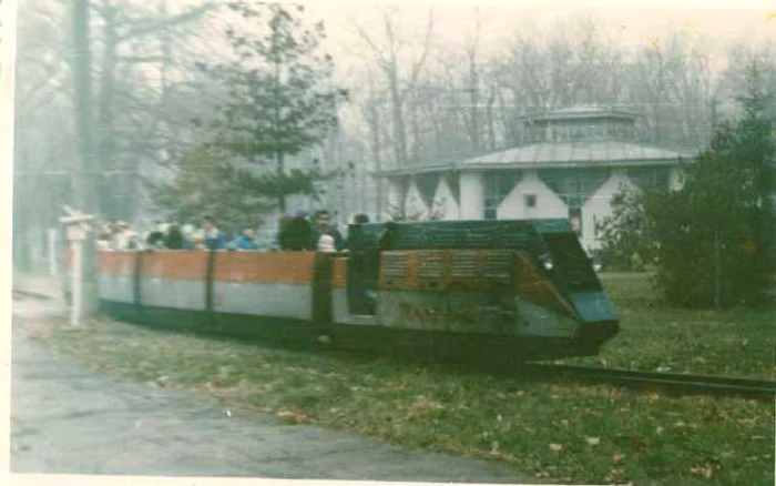 Trenulețul nostalgiei din Parcul Copiilor FOTO Forum/Ratt