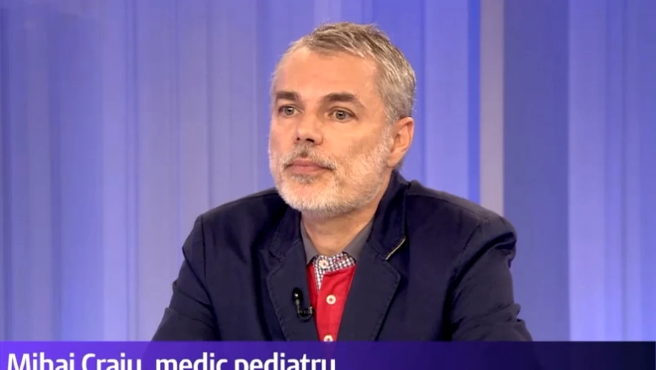 Conf.dr. Mihai Craiu, medic primar pediatru Foto: Captură