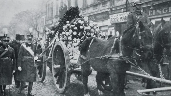 Calendar 24 noiembrie: 1927   Prim ministrul Ion I C  Brătianu a murit din cauza unei infecții provocate, aparent, de o banală amigdalită jpeg