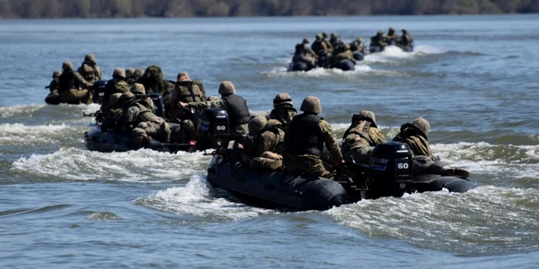 Instruire în Delta Dunării FOTO navy.ro
