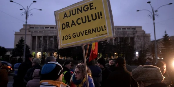 Proteste Piaţa Victoriei 24 februarie 2019 FOTO Mediafax Alexandru Dobre