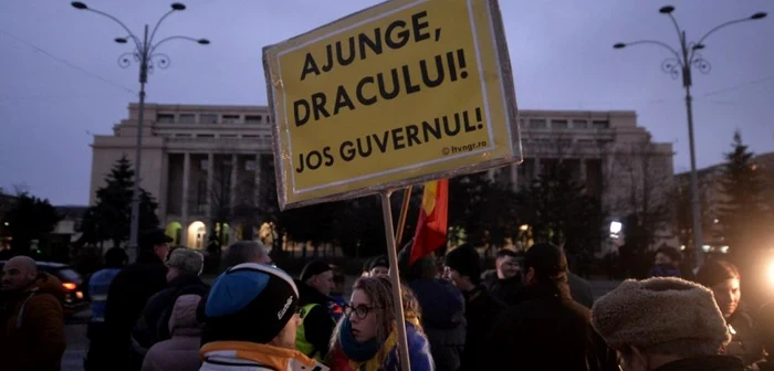 Proteste Piaţa Victoriei 24 februarie 2019 FOTO Mediafax Alexandru Dobre