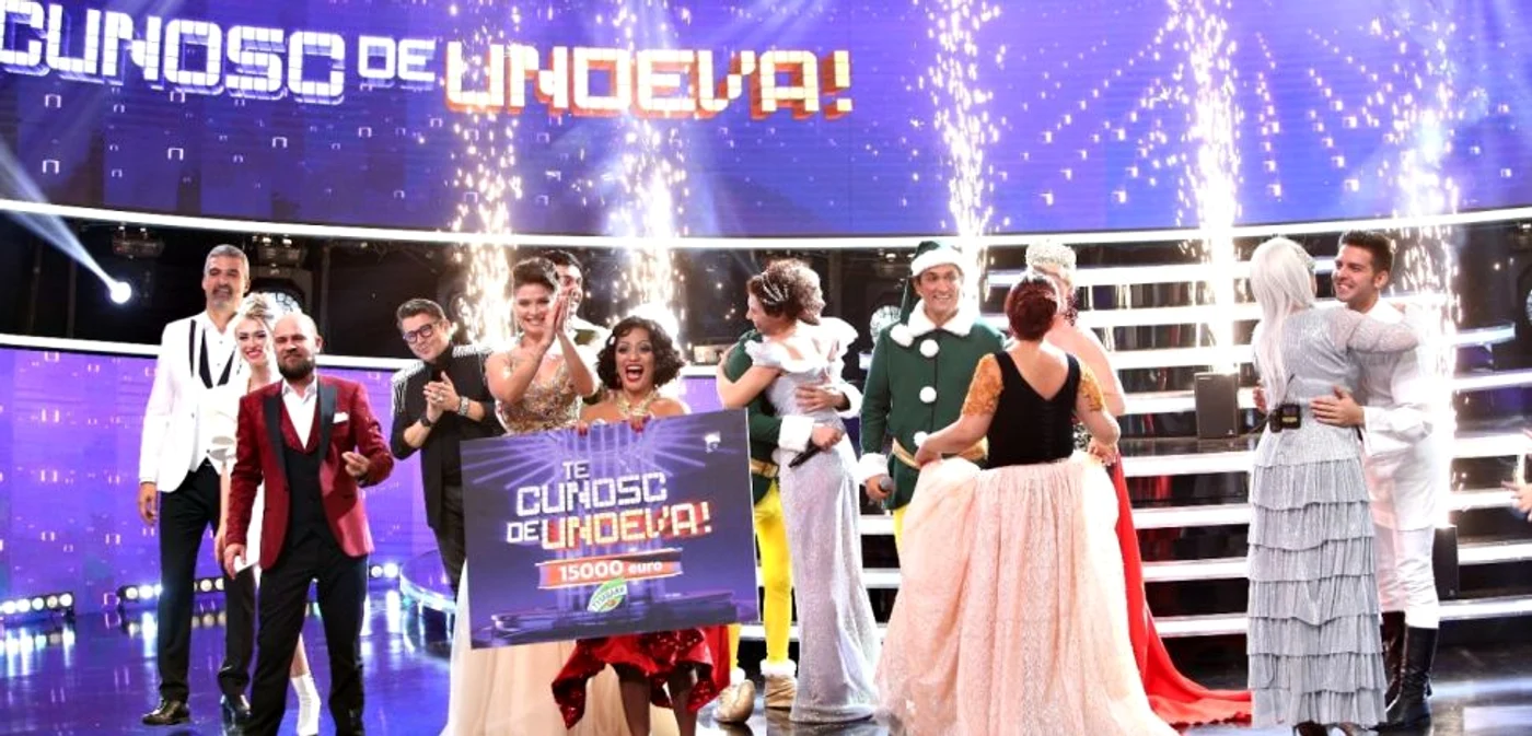 Bella Santiago a câştigat „Te cunosc de undeva“ FOTO Antena 1