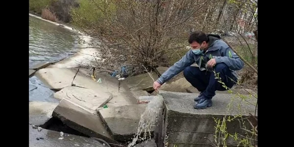 octavian berceanu probe apa mudara lacul morii foto captura video facebook