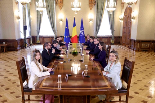 USR participă la consultările de la Cotroceni. FOTO: Inquam/Octav Ganea