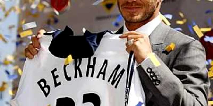 FOTBAL: Beckham este considerat cel mai bun exemplu pentru copiii britanici