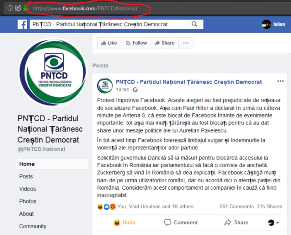 facebook pntcd