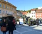 Militarii au descins în Piaţa Sfatului.