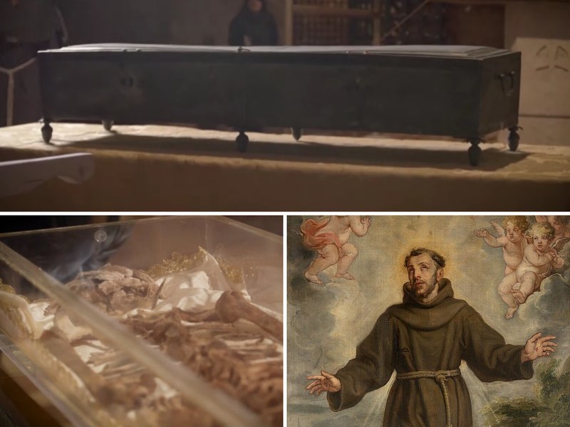 Rămășițele Sfântului Francisc din Assisi, expuse în premieră publicului. Sunt așteptați sute de mii de vizitatori
