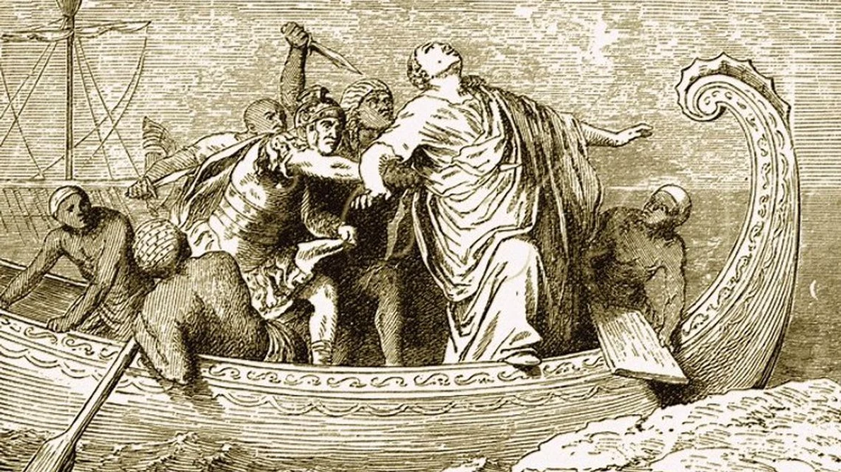Calendar 28 septembrie: 48 î Hr    Pompei cel Mare a fost asasinat în Egipt din ordinul faraonului Ptolemeu al XIII lea, fratele și soțul Cleopatrei jpeg