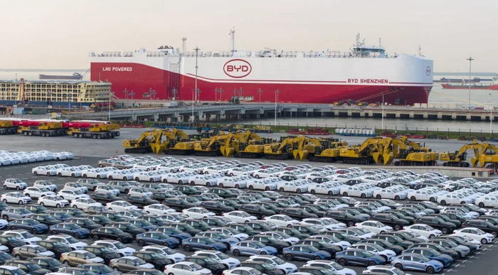Automobile BYD importate în Europa. FOTO: Getty Images