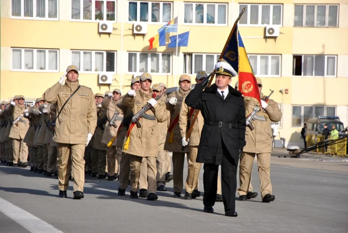 Tiberiu Chodan din Mangalia - comandoarul care a comandat Flota Română Foto navy.ro