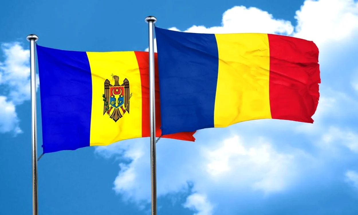 Drapel România Moldova