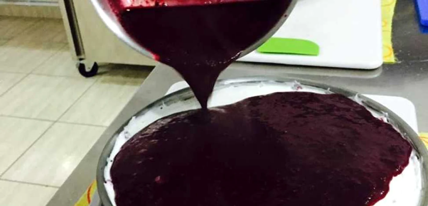Savurosul cheesecake. FOTO: Chef Mihai Cristian