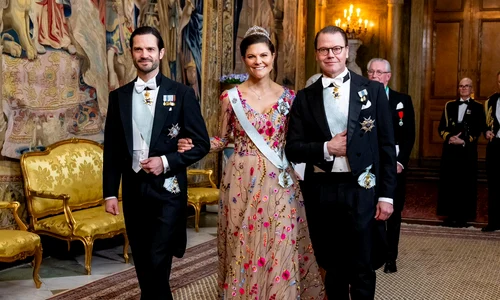 Prințesa Victoria a Suediei la bal foto Facebook  jpg