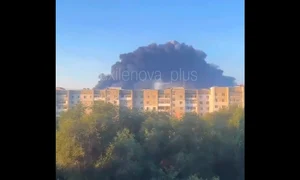 ucraina a atacat rusia in noaptea de 1 spre 2 august foto captura video X