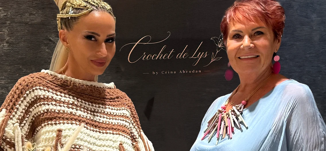 Crina Abrudan, cu mama la International Fashion Island din Malta