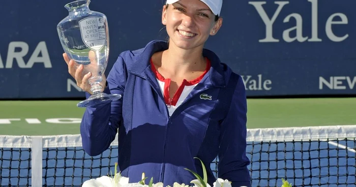 Simona Halep, câştigătoare la New Haven FOTO AP