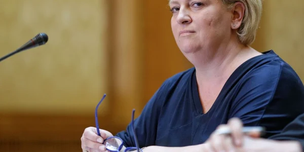 Doina Gradea preşedintele director general al SRTv audiată în Comisia de Cultură FOTO Inquam Photos / Octav Ganea