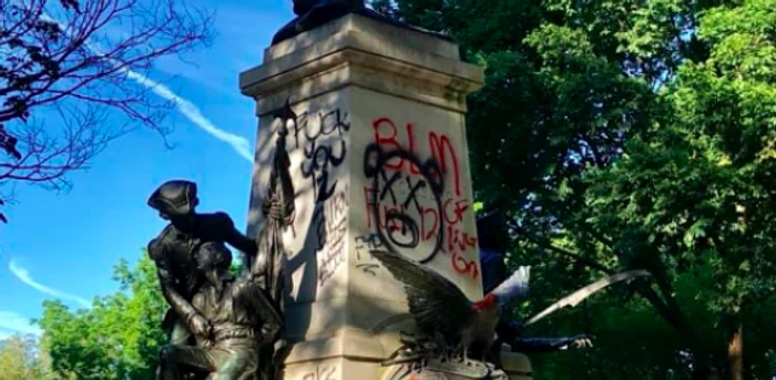 Washington devastat de revoltă proteste violenţe SUA America moartea lui George Floyd Foto Bogdan Banu Sursa Facebook