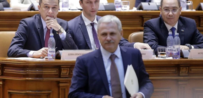 Liviu  Dragnea şi Sorin  Grindeanu FOTO Inquam Photos / Octav Ganea