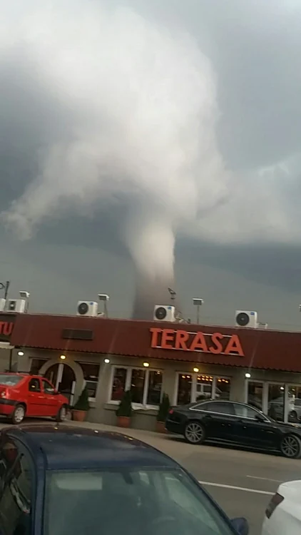 Tornada de la Drajna FOTO Captură video