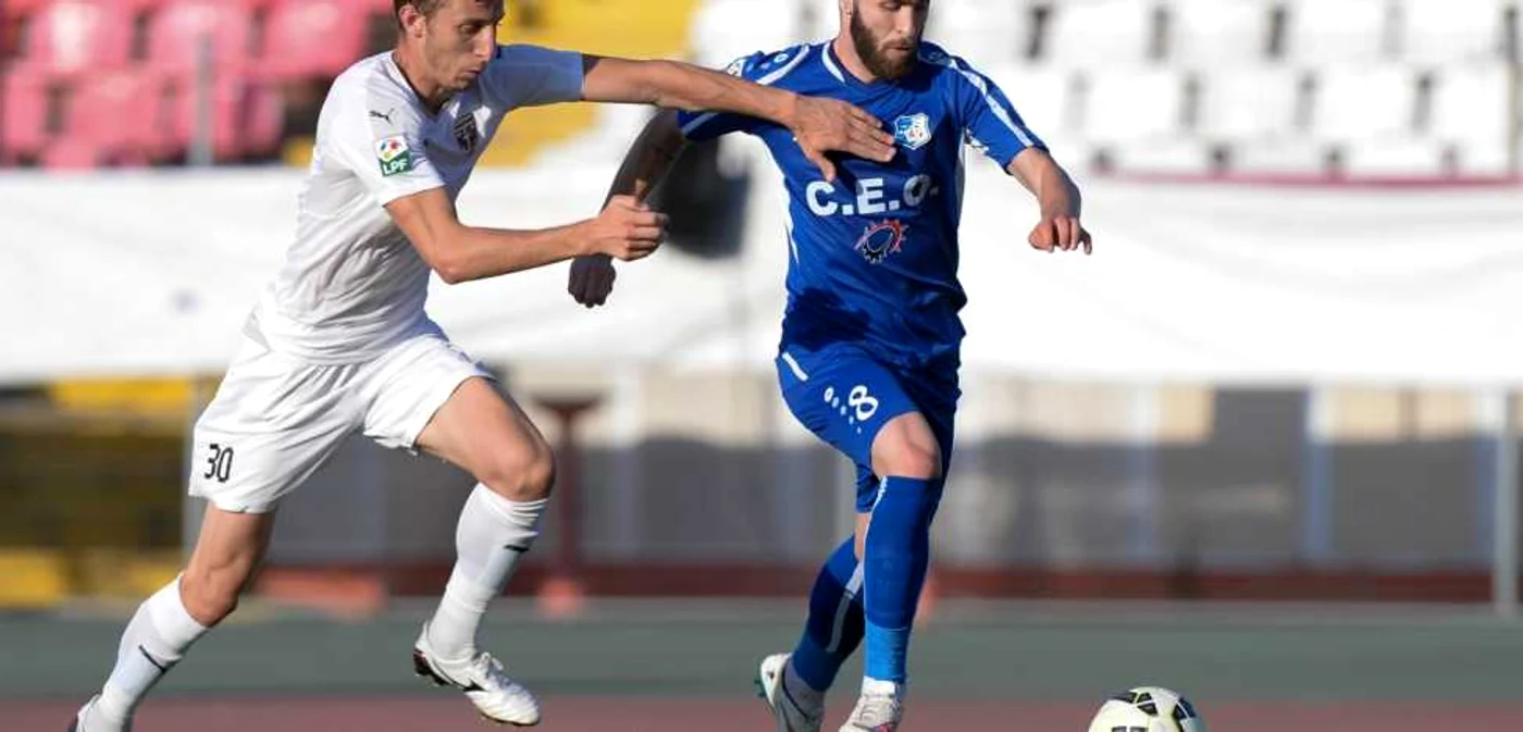 Mihai Răduţ (nr. 8), unul dintre cei mai buni jucători gorjeni