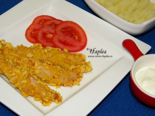 crispy strips de curcan poza 6 jpeg