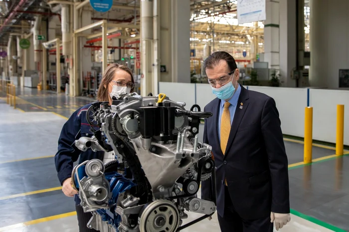 Premierul Ludovic Orban în vizită la Uzina Ford Craiova FOTO Gov.ro