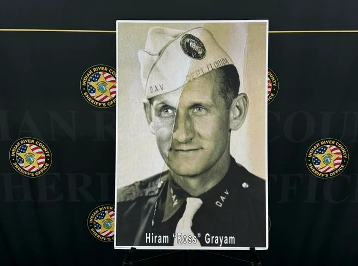 Veteranul Hiram „Ross” Grayam. FOTO Facebook Indian River County Sheriff's Office