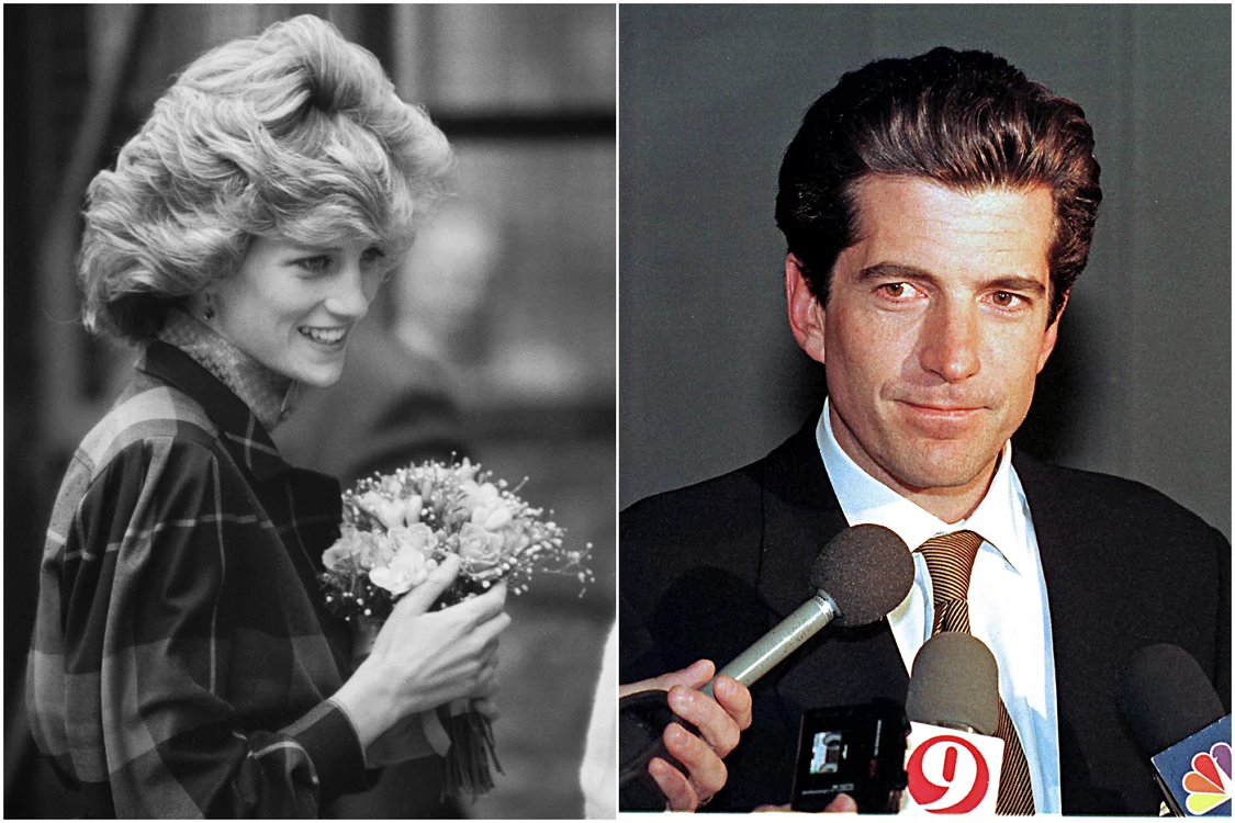 JFK Jr și Prințesa Diana jpg