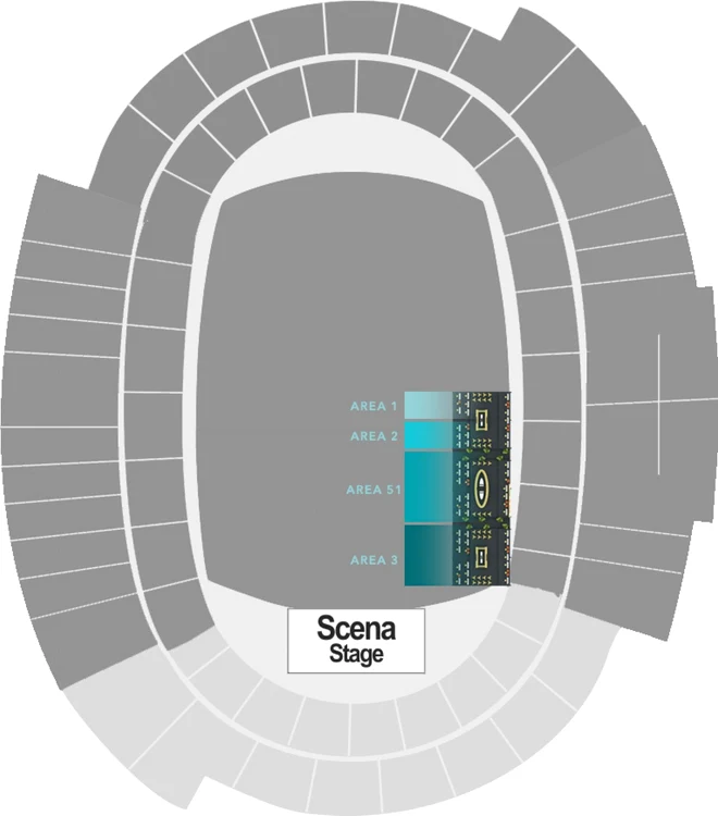 vip area  cluj arena Untold