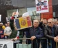 Liviu Dragnea aşteptat cu proteste la Iaşi FOTO Andreea Anton