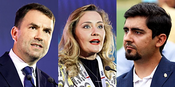 Cătălin Drulă, Elena Lasconi, Alexandru Gâdiuță / FOTO Inquam Photos