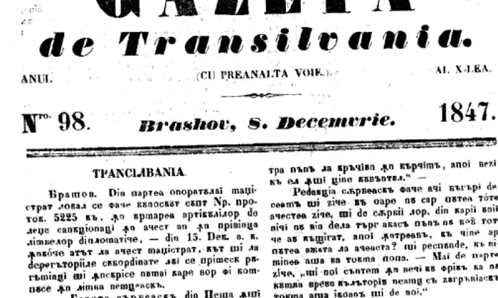 Polemică pe tema beției între Gazeta de Transilvania și un ziar sârbesc jpeg