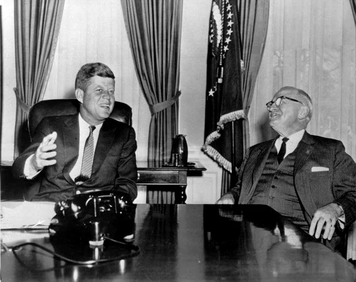John F. Kennedy și Harry S. Truman/FOTO: Reuters
