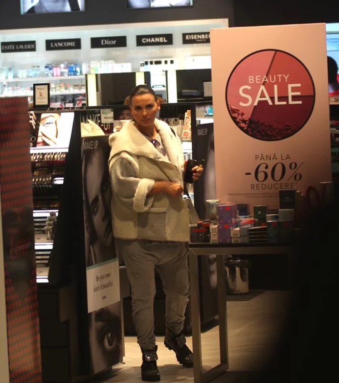 Lavinia este o graviduţă foarte activă