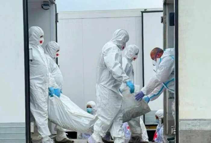 Schimb de cadavre între Rusia și Ucraina FOTO: X