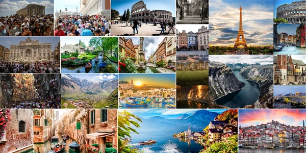 Interesul turiștilor pentru destinațiile europene este în creștere în vara lui 2024 Colaj