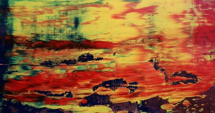 Unul dintre tablourile din seria „Abstraktes Bild“, de Gerhard Richter FOTO gerhard-richter.com